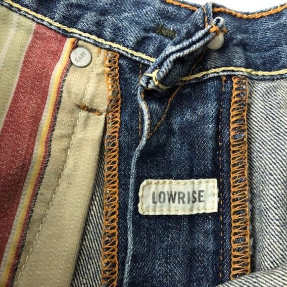 abercrombie Boy's Kilburn Low Rise Bootcut Distressed Jeans - Picture 10 of 10